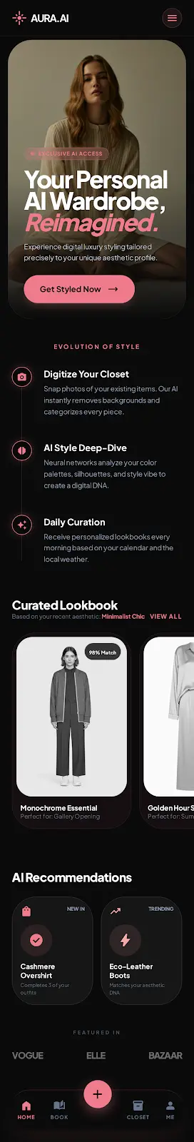 AI personal stylelist preview